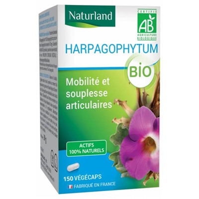 Naturland Harpagophytum Bio 150 V?g?caps