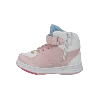 Ботинки TomMiki B-9885-D розовый-белый (27-32)