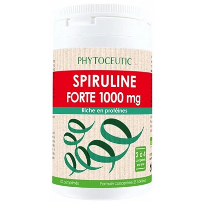 Phytoceutic Spiruline Forte 1000 mg 100 Comprim?s