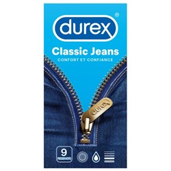 Durex Classic Jeans 9 Pr?servatifs
