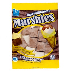 Зефир маршмеллоу с шоколадно-ванильным вкусом Marshies Markenburg, 80 г Акция