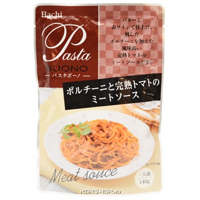 Томатный соус для спагетти Meat Souce Hachi, Япония, 140 г Акция