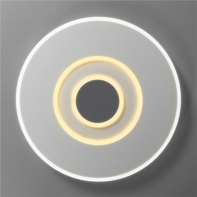 Потолочный светильник с ПДУ 90219/1 белый / серый
