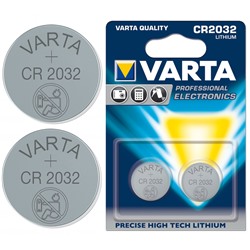 Батарейка литевая VARTA CR2032 бл/2