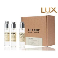 (LUX) Подарочный набор Le Labo Santal 33 EDP 3х10мл