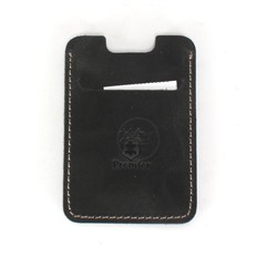 Футляр для карточек Premier-V-149 натуральная кожа черный пулл-ап (30)  250180