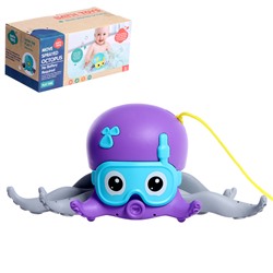 Заводная игрушка «Осьминожка», водоплавающая, цвета МИКС