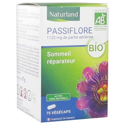 Naturland Passiflore Bio 75 V?g?caps