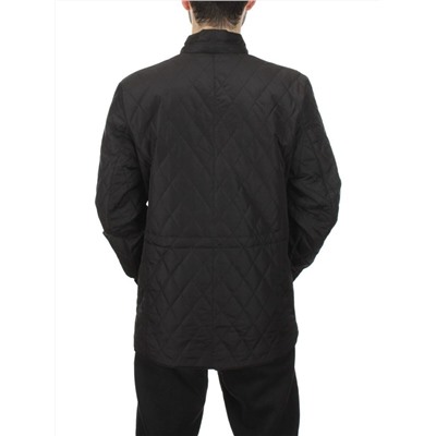 C097 BLACK Куртка мужская демисезонная  (70 гр. холлофайбер)