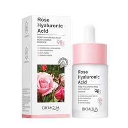 Сыворотка для лица с экстрактом розы Bioaqua Hyaluronic Acid Rose Face Serum 30мл