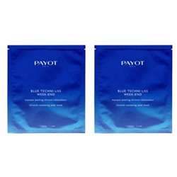 Payot Blue Techni Liss Week-End Peeling Chrono-R?novateur Lot de 2 x 1 Masque