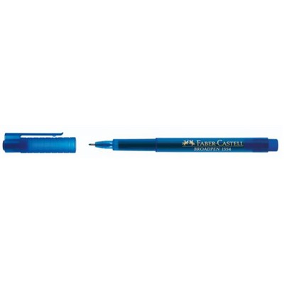 Капиллярные ручки Broadpen 1554, синий, 0,8 мм, в картонной коробке, 10 шт