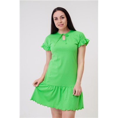 Платье женское из кулирки Чейси 2 светло-зелёный