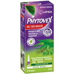 UPSA Phytovex Nez Tr?s Bouch? Spray Nasal 15 ml
