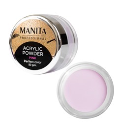 Manita Professional Акриловая пудра мелкодисперсная «Pink», 50 г