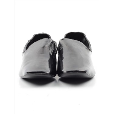 03-N18120S-1 BLACK LAC Туфли женские (натуральная кожа, лакированная)