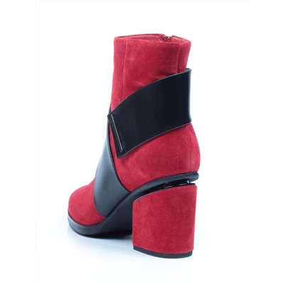 04-A331W-766VB RED Ботинки зимние женские (натуральная замша, натуральный мех)
