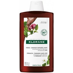 Klorane Force - Cheveux Fatigu?s and Chute Shampoing ? la Quinine et Edelweiss Bio 400 ml