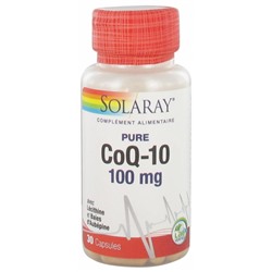 Solaray CoQ-10 100 mg 30 Capsules