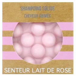Valdispharm Shampoing Solide Cheveux Ab?m?s Senteur Lait de Rose 55 g