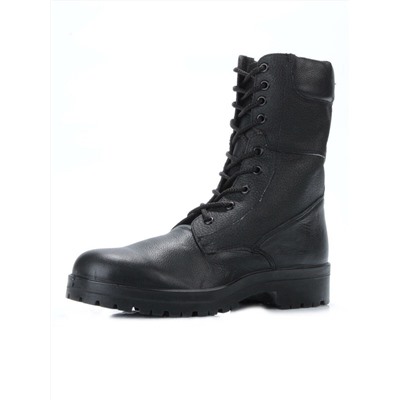 05-9006 BLACK Ботинки зимние мужские (искусственная кожа, искусственный мех)