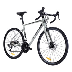 Велосипед шоссейный COMIRON RONIN I 700C-510mm SENSAH 2X9S QR цвет: серый grey shadow