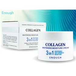 (Китай) Увлажняющий крем с коллагеном и отбеливающим эффектом Enough Collagen Whitening Moisture Cream 50мл