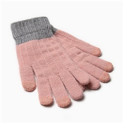 Перчатки женские MINAKU 22 см розовый