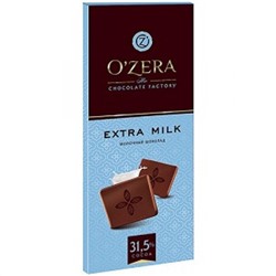 «OZera», шоколад молочный «Extra milk» , 90 гр. Яшкино