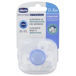 Chicco Physio Forma Comfort Sucette Silicone 0-6 Mois