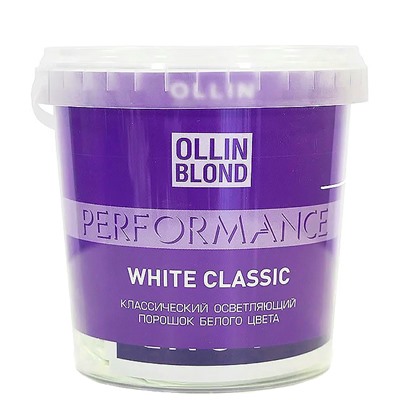 OLLIN Performance Классический осветляющий порошок белого цвета 500 г