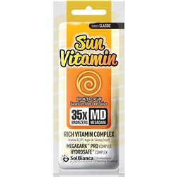 SolBianca Sun Vitamin Крем - автозагар с маслом арганы, экстр.женьшеня и витаминным комплексом 15 мл