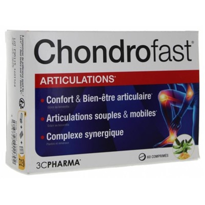 3C Pharma Chondro FAST Articulations 60 Comprim?s