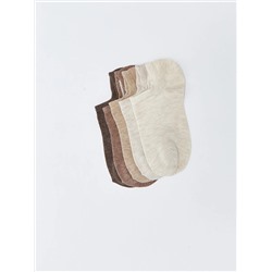 Женские носки с рисунком, 5 шт. в упаковке