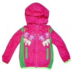 Куртка-ветровка детская с подкладкой "Bala Tree" -06 (для девочки)