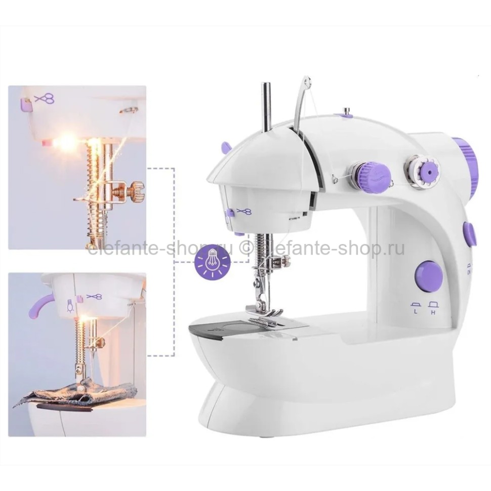 Мини швейная машинка Mini Sewing Machine SM-202A S-548-7 (96) купить,  отзывы, фото, доставка - Покупки-просто58