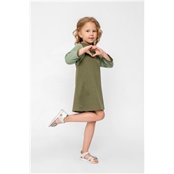 Платье для девочки Грета Зеленый Зеленый