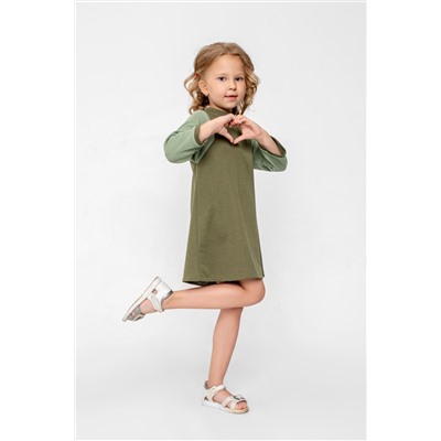 Платье для девочки Грета Зеленый Зеленый