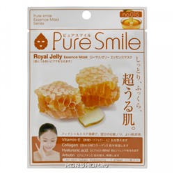 Маска для лица с маточным молочком Pure Smile Sun Smile, Япония, 23 мл
