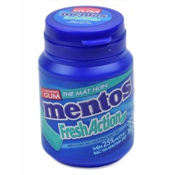 Жевательная резинка Mentos Fresh Action банка 56гр