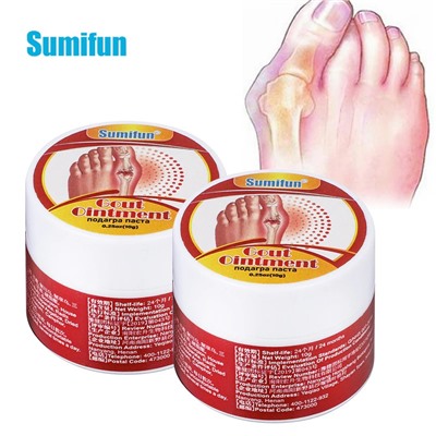 Мазь для лечения боли в суставах, выступающей косточки Sumifun Gout Ointment 10гр