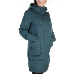 350 DK. GREEN Пальто женское зимнее (200 гр. холлофайбера)