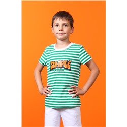 Детская футболка 15312 Зеленый