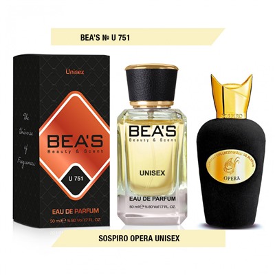 Духи   Парфюм Beas 50 ml U 751 Sospiro Opera unisex