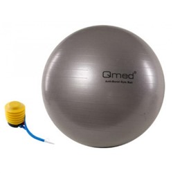 Реабилитационный мяч ABS GYM BALL серебро (насос в компл) D-85 см, макс нагрузка 150кг