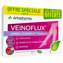 Arkopharma Veinoflux Jambes L?g?res et Toniques 60 G?lules