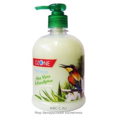OZONE Крем-мыло «OZONE» Aloe Vera Eucalyptus 500г