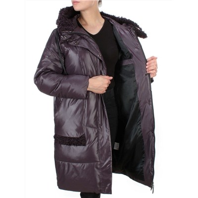 21-985 VIOLET Пальто зимнее женское AIKESDFRS (200 гр. холлофайбера)