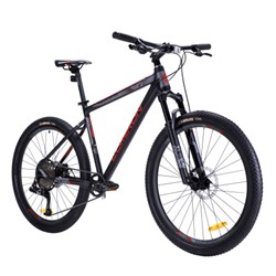Велосипед горный COMIRON PREDATOR II 27.5-19" L-TWOO 1*11S цвет: чёрно-красный red beast