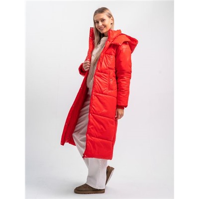 Пальто зимнее "Дейзи" женское красный